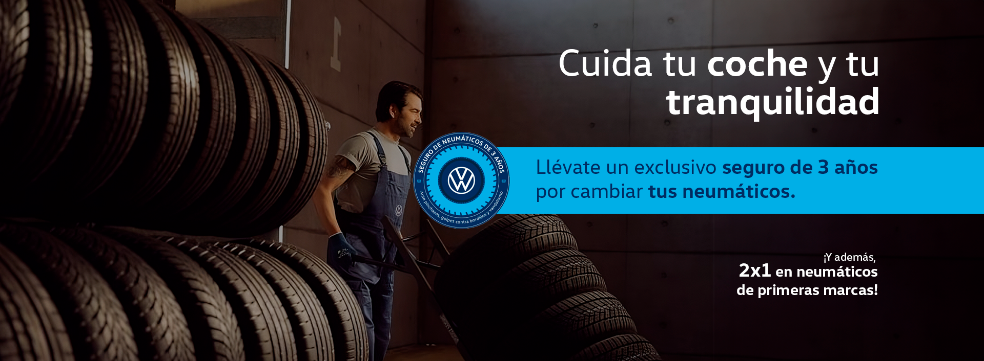 Cuida tu coche y tu tranquilidad neumáticos